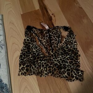 Leopard Print Bandeau 🤎